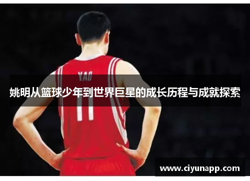 姚明从篮球少年到世界巨星的成长历程与成就探索