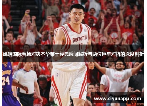 姚明国际赛场对决本华莱士经典瞬间解析与两位巨星对抗的深度剖析