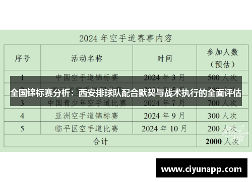 全国锦标赛分析：西安排球队配合默契与战术执行的全面评估